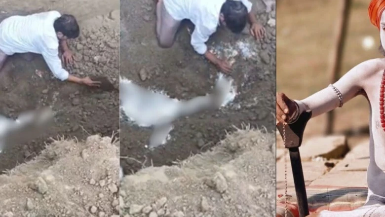 Ujjain: Sadhu ki sandigdha maut ka mamla, 10 din baad samadhi se nikala gaya shav