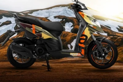 Aprilia का नया धमाका! मिलिट्री लुक में आए SR 125 और SR 175 के Tribute Edition