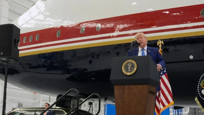 Donald Trump ने दुनिया को दिखाया अपना नया Air Force-1, जानिए क्यों खास है यह 'उड़ता व्हाइट हाउस'