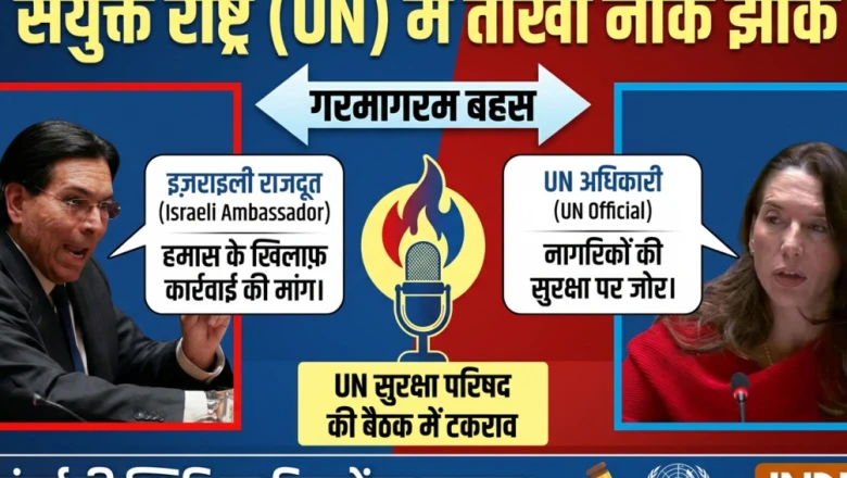 UN में हंगामा: इजराइली राजदूत Danny Danon और UN अधिकारी के बीच तीखी बहस