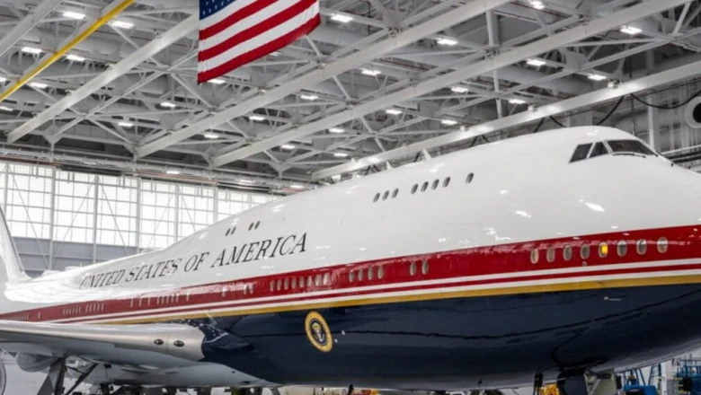 Donald Trump को मिला कतर का शानदार तोहफा, नए Air Force One की पहली झलक
