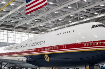 Donald Trump को मिला कतर का शानदार तोहफा, नए Air Force One की पहली झलक
