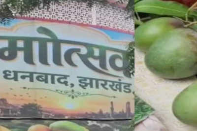 धनबाद के आम महोत्सव में मियाजाकी आम ने बटोरी सुर्खियां, तीन लाख रुपये प्रति किलो है कीमत