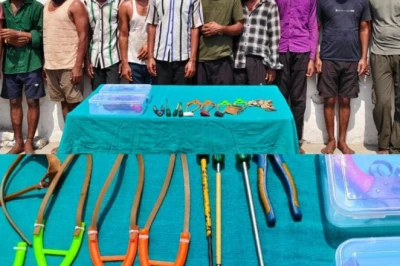 आरा में डेरा, पटना में अपराध: कचरा बीनने वाले बनकर चोरी और डकैती करने वाले 14 आरोपी गिरफ्तार