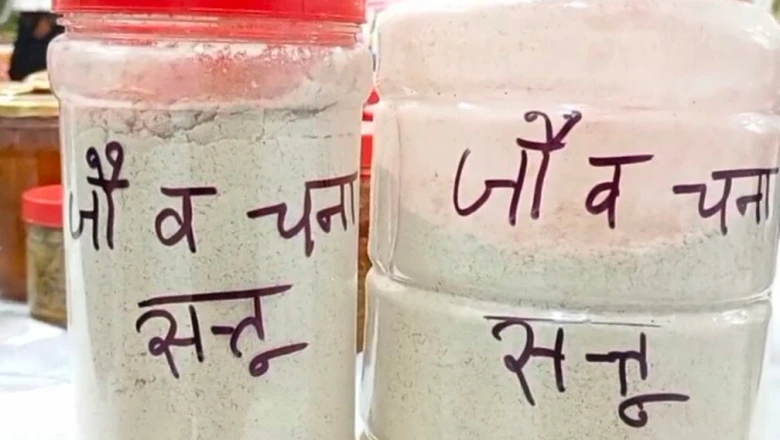 मुरादाबाद: किसान अंकुर त्यागी ने पारंपरिक जौ-चने के सत्तू से बनाई कमाई की राह