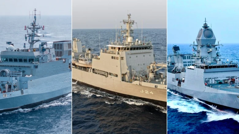 INS Agray, INS Sanshodhak और INS Dunagiri की नौसेना में एंट्री, समुद्री सुरक्षा होगी और भी मजबूत
