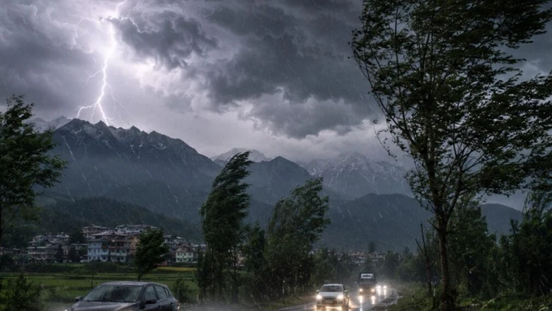Haryana-Himachal Weather: 60 की रफ्तार से आंधी का अलर्ट, पहाड़ों पर Yellow Alert