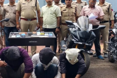 भोपाल में 'धूम' फिल्म की तर्ज पर सक्रिय गैंग का पर्दाफाश, 11 लाख के मोबाइल और महंगी बाइक बरामद