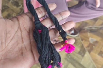सरगुजा: बच्चों को बुरी नजर से बचाने के लिए बनाया जाता है 'फूंद्रा', मंत्रों से सिद्ध होता है यह धागा