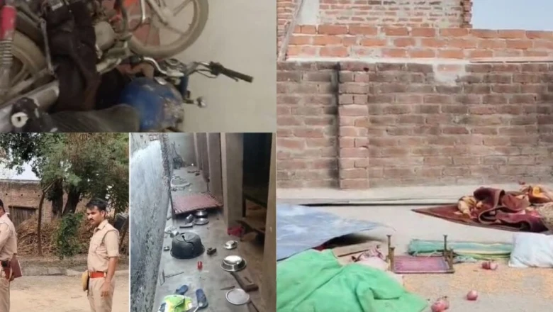 बहराइच: लड़की को भगाने की घटना पर भारी बवाल, घरों में तोड़फोड़ और आटा चक्की फूंकी