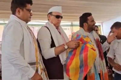 भरतपुर में जाट आरक्षण सभा के दौरान हंगामा, हनुमान बेनीवाल की टिप्पणी से नाराज होकर मंच छोड़कर निकले भाजपा विधायक