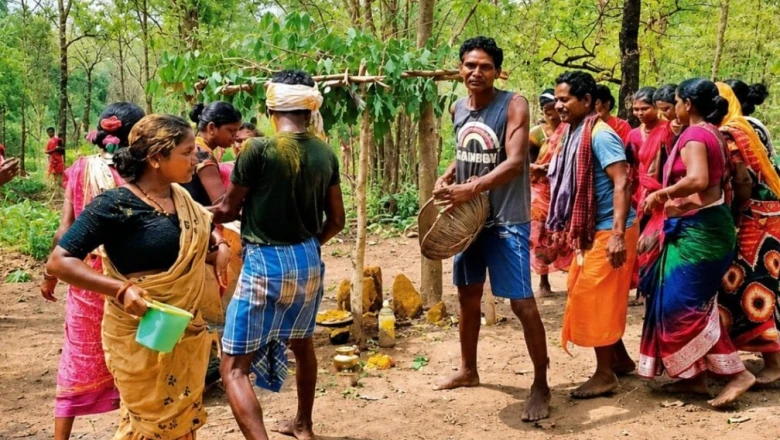 छत्तीसगढ़ में अनोखी परंपरा: अच्छी बारिश और फसल के लिए रचाई गई देवता की शादी