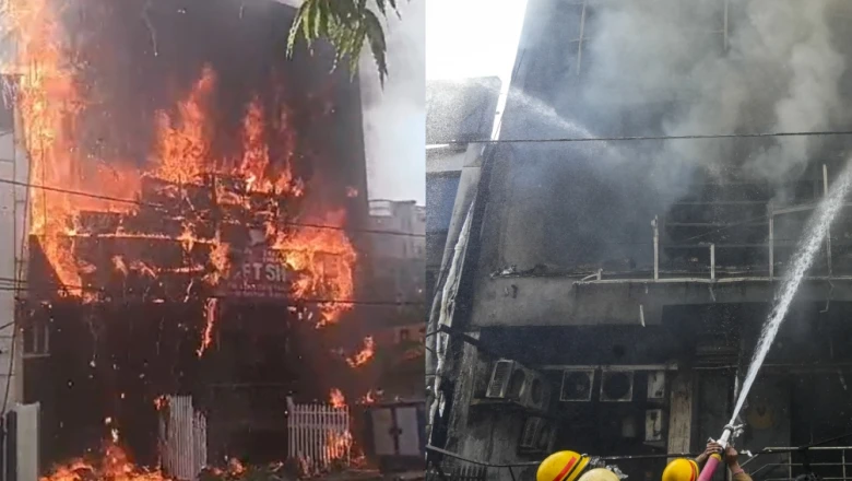 लखनऊ कोचिंग सेंटर अग्निकांड: भीषण आग में 14 लोगों की जान गई, प्रधानमंत्री और मुख्यमंत्री ने जताया दुख