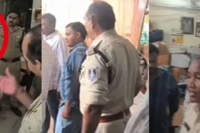 इंदौर: थाने में गाड़ी छुड़ाने पहुंचे नेताजी, कुत्ते के भौंकने पर पुलिस से हुआ जोरदार झगड़ा