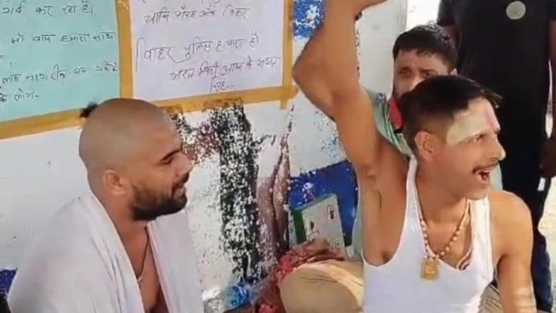 भरत तिवारी एनकाउंटर मामला: न्याय की मांग पर अड़े युवक का आमरण अनशन, सम्राट चौधरी से की गांव आने की अपील