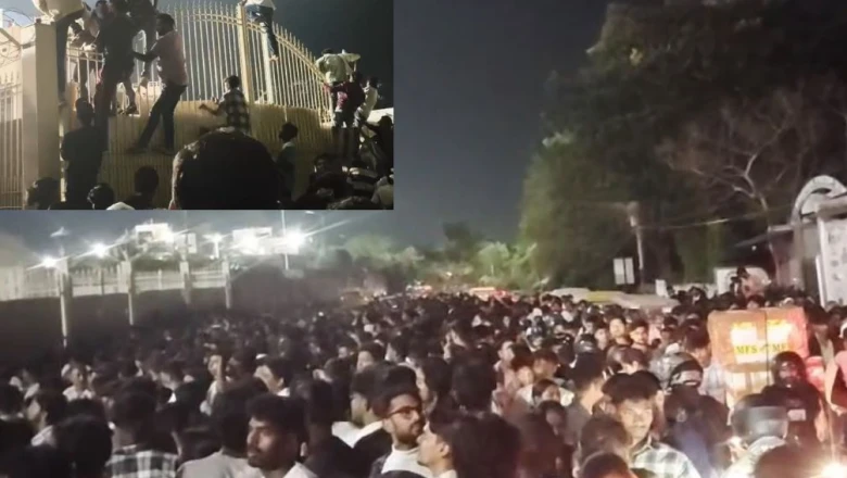 रांची: जेपीएल फाइनल मैच के दौरान स्टेडियम में मची अफरा-तफरी, समर्थकों की भारी भीड़ से बिगड़े हालात