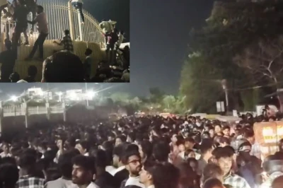 रांची: जेपीएल फाइनल मैच के दौरान स्टेडियम में मची अफरा-तफरी, समर्थकों की भारी भीड़ से बिगड़े हालात