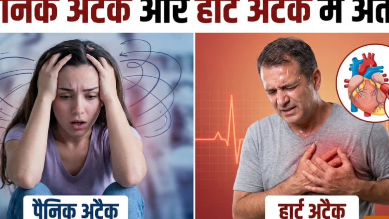 पैनिक अटैक और हार्ट अटैक में क्या फर्क है? विशेषज्ञ डॉक्टर ने बताया दिल पर इनका असर