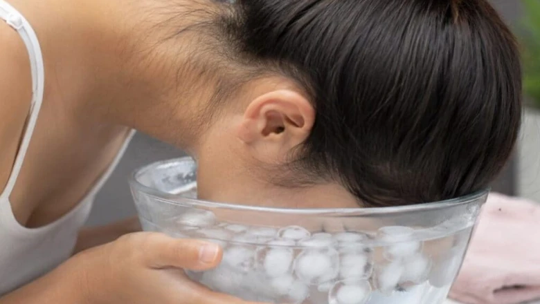 चेहरे पर चमक लाने का आसान घरेलू नुस्खा: बर्फीले पानी के उपयोग से दूर होंगी झुर्रियां