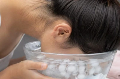चेहरे पर चमक लाने का आसान घरेलू नुस्खा: बर्फीले पानी के उपयोग से दूर होंगी झुर्रियां