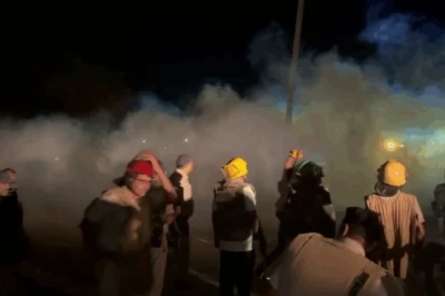 हरियाणा के चानौत गांव में बवाल, पुलिस और ग्रामीणों में भिड़ंत, जमकर चले आंसू गैस के गोले