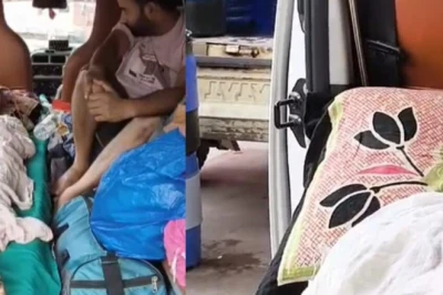 80 साल की बुजुर्ग महिला ने एंबुलेंस से तय किया 1000 किलोमीटर का सफर, कलेक्टर के सामने रोकर मांगी मदद