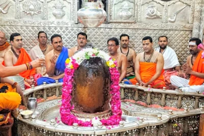 मानसून की सुस्ती के बीच उज्जैन के महाकाल मंदिर में पर्जन्य अभिषेक की मांग
