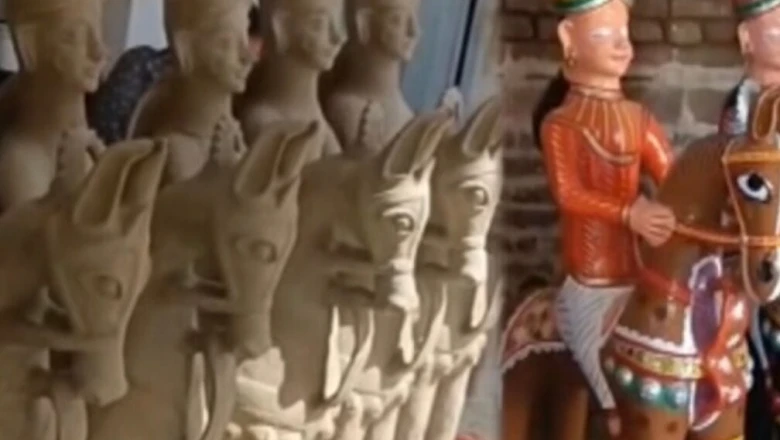 राजस्थान के इस गांव में मिट्टी से बनते हैं चमत्कारिक घोड़े, मन्नत पूरी होने पर उमड़ती है भीड़