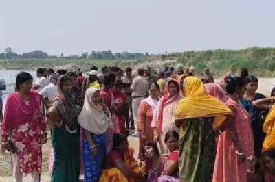 मुंगेर: गंगा नदी में डूबने से 5 बच्चियों के साथ बड़ा हादसा, रेस्क्यू ऑपरेशन जारी