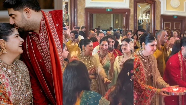 अंशुला कपूर और रोहन ठक्कर की प्री-वेडिंग सेरेमनी शुरू, अर्जुन कपूर के डांस ने जमाया रंग