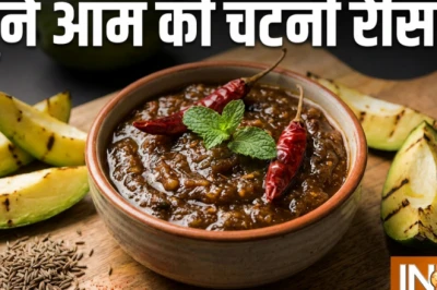 कच्चे आम की भुनी हुई चटनी: स्वाद ऐसा जो 6 महीने तक बना रहेगा ताजा, जानें बनाने का तरीका
