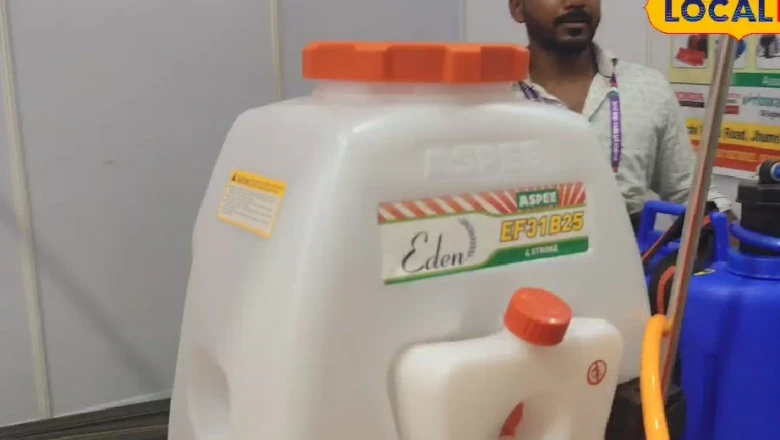 किसानों के लिए बड़ी राहत: बिरसा एग्रीकल्चर यूनिवर्सिटी ने बनाई अनोखी स्प्रे मशीन, 25 फीट तक होगा छिड़काव