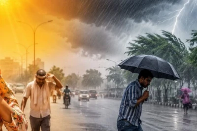 यूपी में मौसम का दोहरा मिजाज: 39 जिलों में लू का रेड अलर्ट, तो कहीं 60 किमी की रफ्तार से चलेगा तूफान