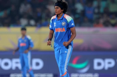 ICC महिला टी20 वर्ल्ड कप: श्री चरणी ने रचा इतिहास, 6 साल पुराना रिकॉर्ड ध्वस्त