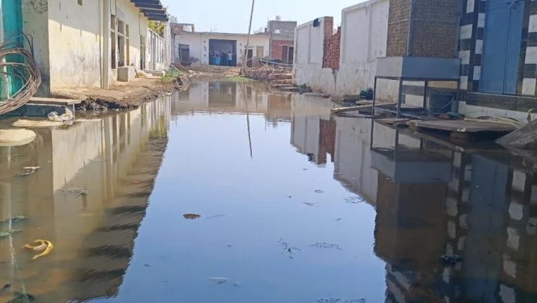 ग्राउंड रिपोर्ट: वोट के बाद वादे हुए गायब, गुर्जर कॉलोनी की गलियों में बह रहा सीवर का गंदा पानी