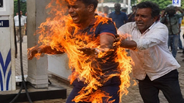 ग्वालियर में पेट्रोल के दाम को लेकर विवाद, तीन युवकों ने पंप कर्मचारी को जिंदा जलाने की कोशिश की