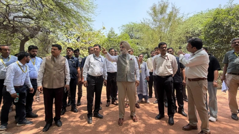 संजय झील की सूरत बदलने की तैयारी: एलजी ने किया निरीक्षण, 5,000 नए पेड़ लगाने के आदेश