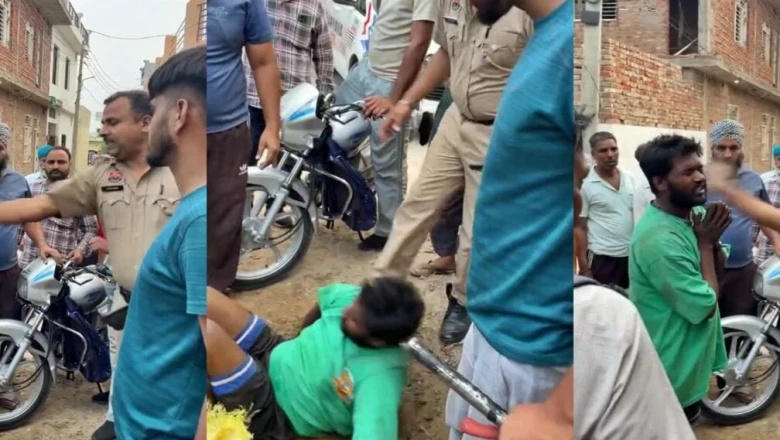 पंचकूला में पुलिस की गुंडागर्दी: 11 सेकेंड में युवक को जड़े 7 थप्पड़, आरोपी एसपीओ बर्खास्त