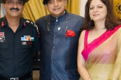 गर्व से भरे शशि थरूर: बहनोई लेफ्टिनेंट जनरल राजेश पुष्कर को मिली बड़ी जिम्मेदारी