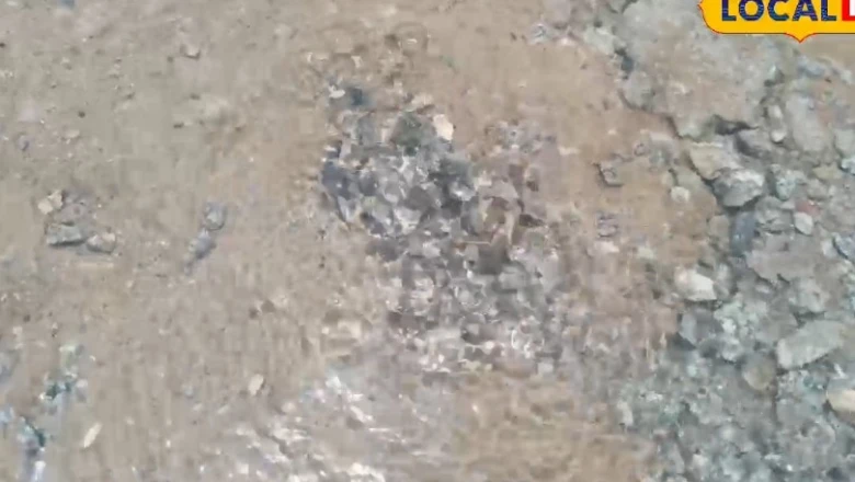 धौलपुर में गहराया जल संकट, पाइपलाइन में लीकेज से हजारों लीटर पानी हुआ बर्बाद