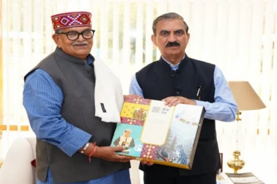 साड्ढा हक, एत्थे रख: सीएम सुक्खू ने पंजाब के राज्यपाल कटारिया के सामने उठाई हिमाचल के अधिकारों की मांग