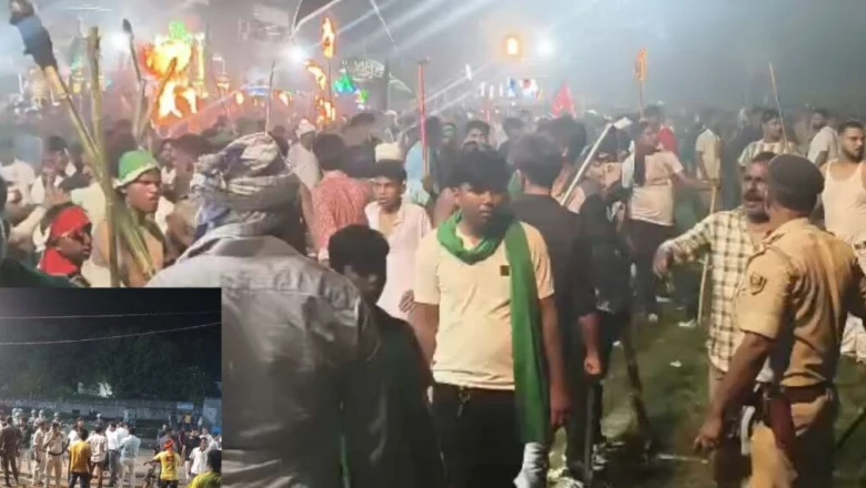 जोगबनी में मोहर्रम जुलूस के दौरान जमकर बवाल, नेपाल सीमा पर पत्थरबाजी से मचा हड़कंप