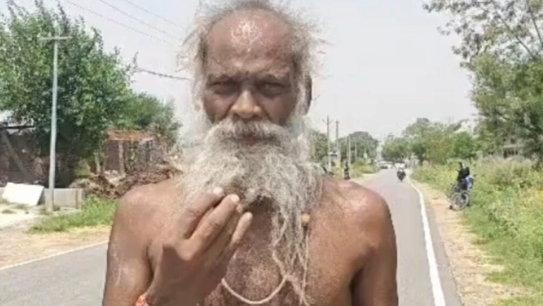 75 साल के खड़ेश्वर बाबा की अनूठी तपस्या, 22 साल से नहीं बैठे और अब 1000 किलोमीटर की दंडवत यात्रा पर निकले