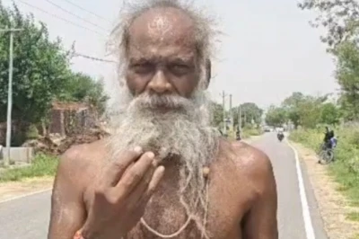 75 साल के खड़ेश्वर बाबा की अनूठी तपस्या, 22 साल से नहीं बैठे और अब 1000 किलोमीटर की दंडवत यात्रा पर निकले