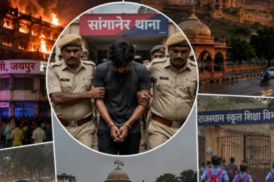 राजस्थान समाचार: जयपुर में फैक्ट्री में लगी आग से दहला इलाका, कई जिलों में दिनभर रही हलचल