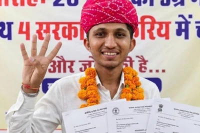 बाड़मेर के किसान पुत्र मोती सिंह का कमाल: 20 साल की उम्र में हासिल की 4 सरकारी नौकरियां