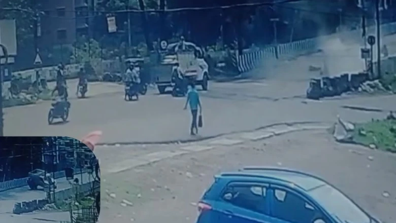 आसनसोल में तेज रफ्तार पिकअप का कहर, डिलीवरी बॉय की दर्दनाक मौत, सीसीटीवी में कैद हुआ हादसा