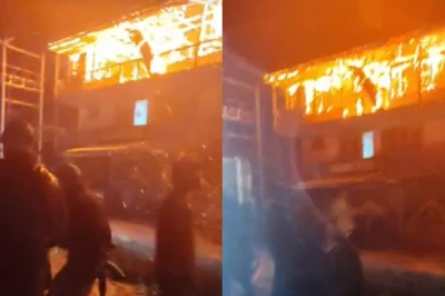 सोपोर में पेट्रोल पंप के करीब शॉपिंग कॉम्प्लेक्स में भड़की आग, स्थानीय लोगों और सुरक्षाबलों ने मिलकर टाला बड़ा हादसा