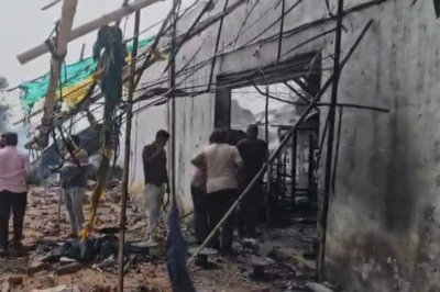 खेड़ा में अवैध पटाखा फैक्ट्री में जोरदार धमाका, 10 किलोमीटर तक महसूस हुआ भूकंप जैसा असर