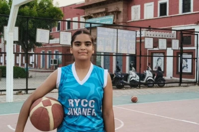 बीकानेर की रेशमा का कमाल: अखबार बांटने वाले पिता की बेटी ने स्टेट बास्केटबॉल में जीता ब्रॉन्ज मेडल